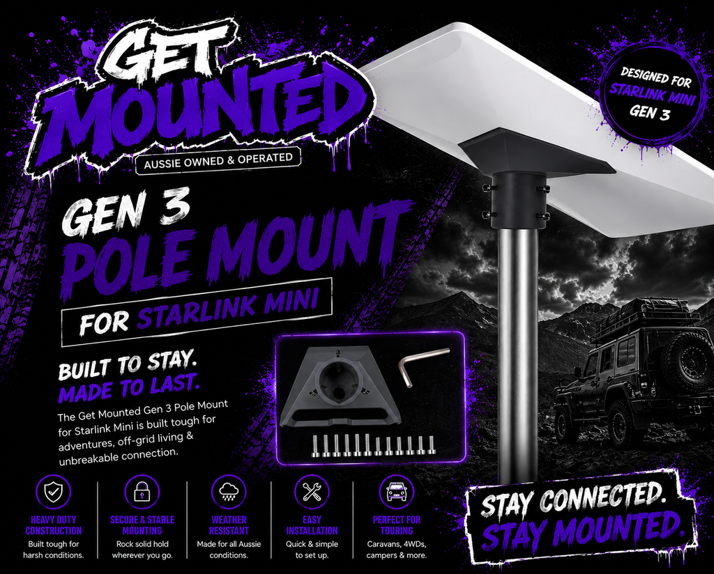 Starlink Gen 3 Pole Mount Adaptor