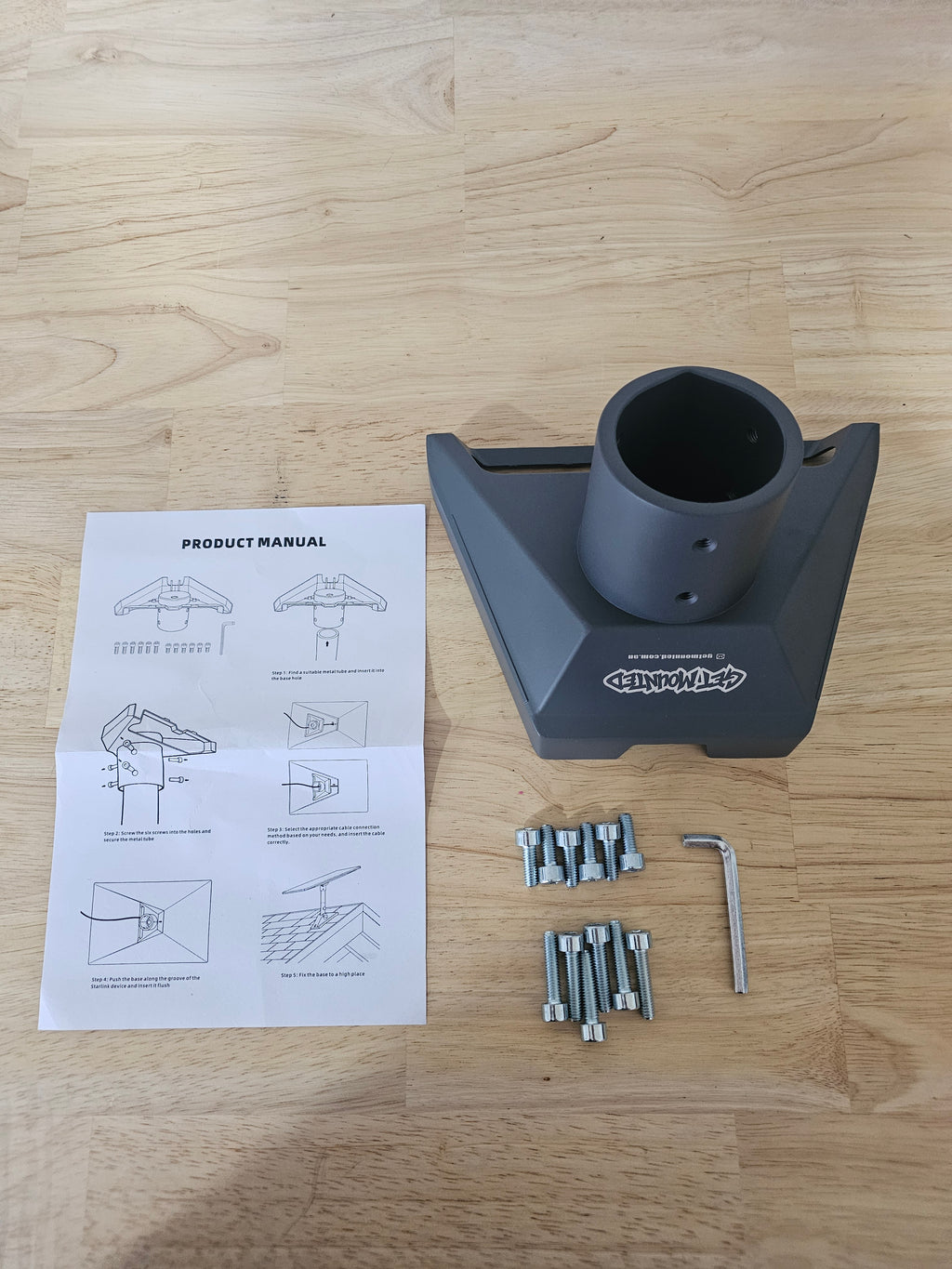 Starlink Gen 3 Pole Mount Adaptor