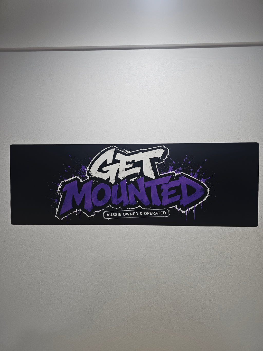Get Mounted Sticker Large