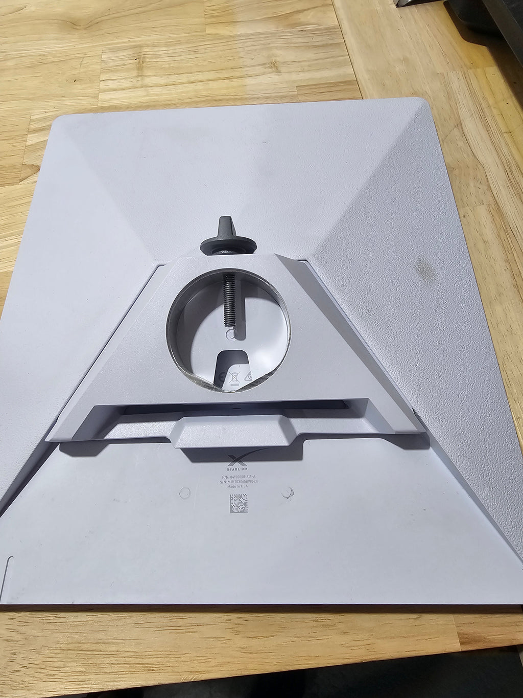 Genuine Starlink Mini Pipe Adapter – OEM Pole Mount Adapter