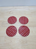 Get Mounted™ Universal Magnetic Mount Adhesive Base Plates for Gen 3 Dish (4 Pack)