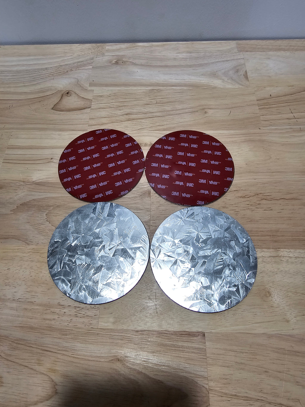 Get Mounted™ Universal Magnetic Mount Adhesive Base Plates for Gen 3 Dish (4 Pack)