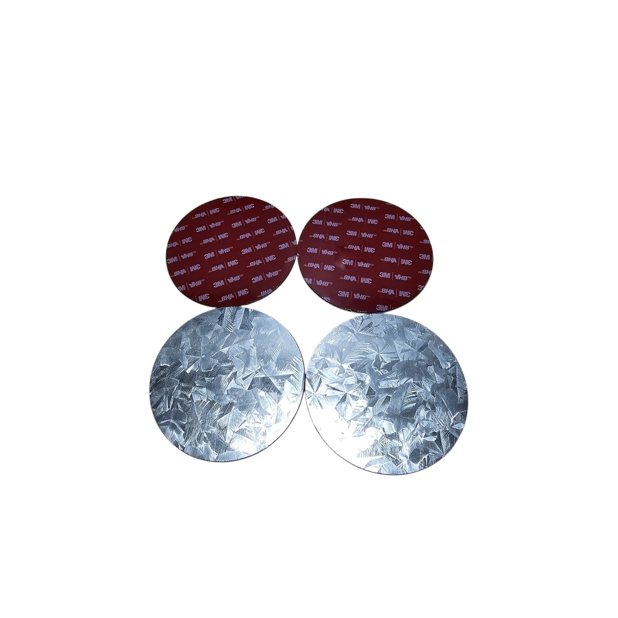110mm diameter!

Need to mount your Get Mounted Starlink Gen 3 Magnetic Mount somewhere that's not made of steel? We've got you covered.

These galvanised steel mounting discs are designed to create a secure magnetic mounting point on almost any flat surface.