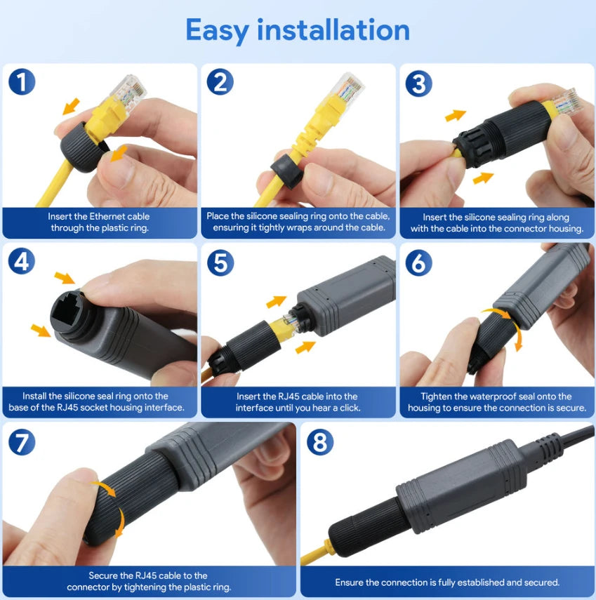 STARBEAM Starlink Mini DC to PoE Power Converter with USB