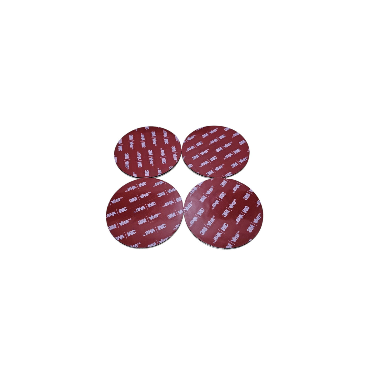 Universal Magnetic Mount Adhesive Base Plates (4 Pack)
