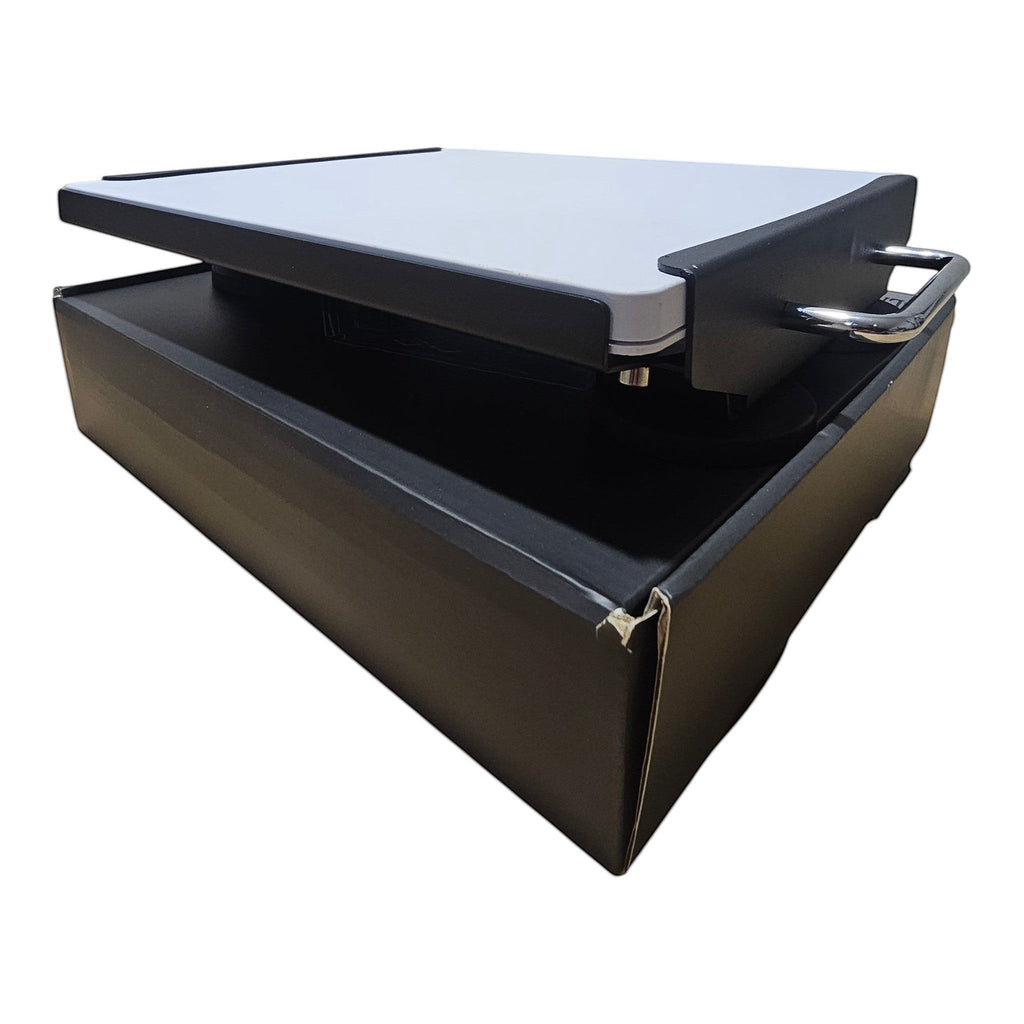 Starlink Mini Magnetic Mount, laid flat on box - black
