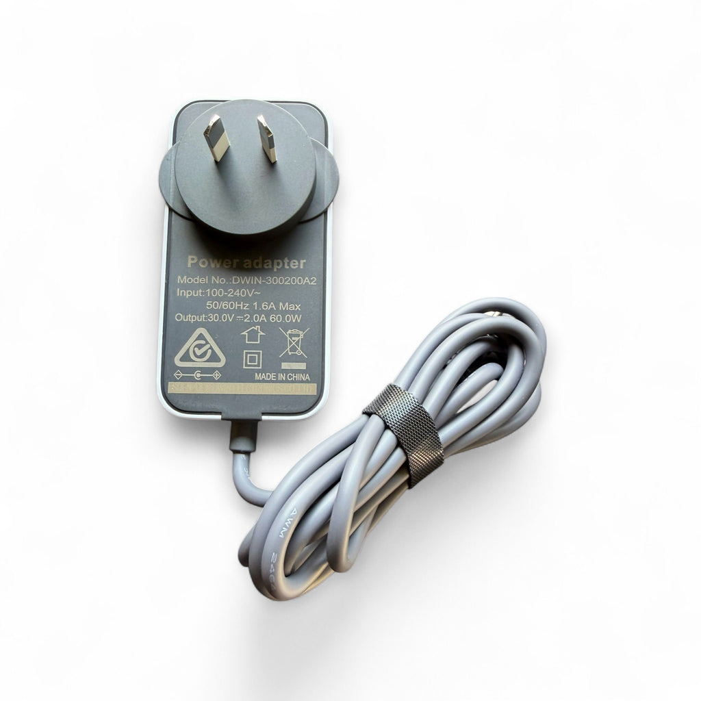 Get Mounted 30V AC power adapter for Starlink Mini with Australian wall plug and 1.5m cable